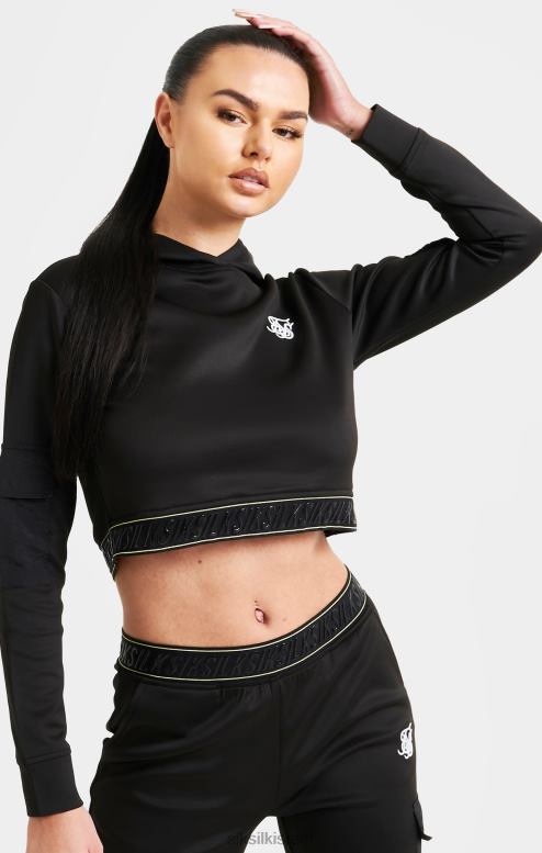 SikSilk נשים רצועת מטען שחורה D2LH287 לבוש