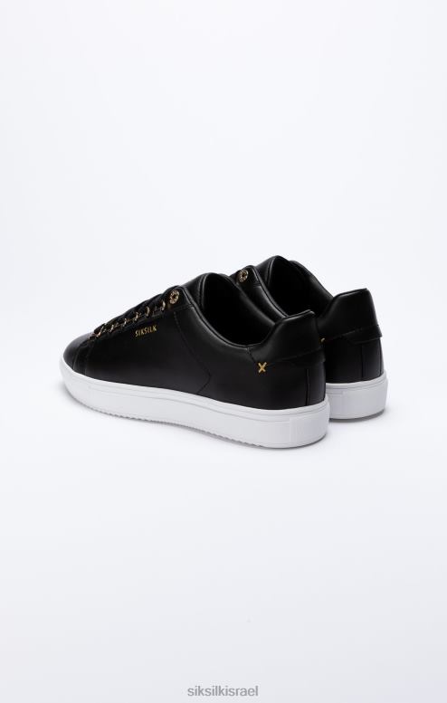SikSilk גברים מאמן קלאסי שחור עם טבעות D ממתכת D2LH210 הַנעָלָה