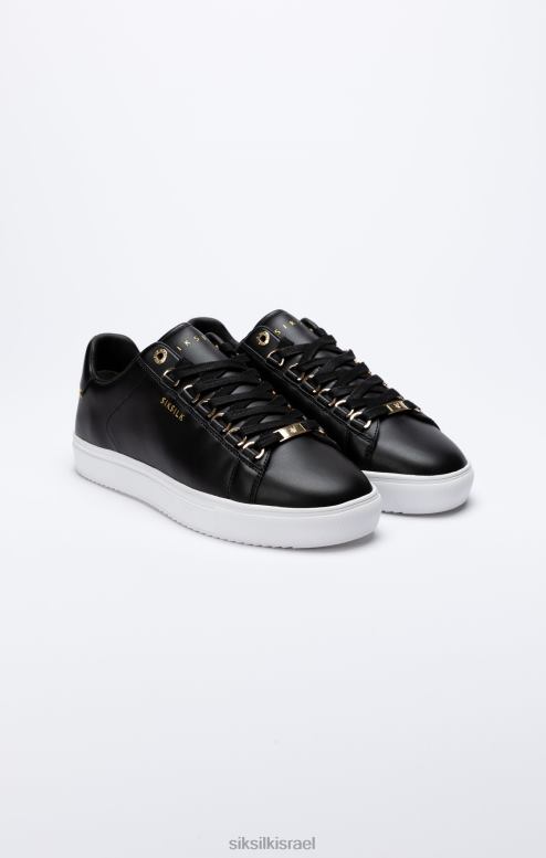SikSilk גברים מאמן קלאסי שחור עם טבעות D ממתכת D2LH210 הַנעָלָה
