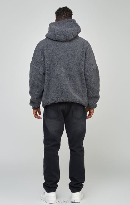 SikSilk גברים פחם borg 89 אפליקציית קפוצ'ון עילי D2LH2458 לבוש