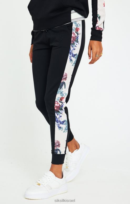 SikSilk נשים מכנסי botanical florals - שחורים D2LH2183 לבוש