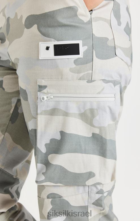 SikSilk נשים מכנס מטען של camo rip stop D2LH2180 לבוש