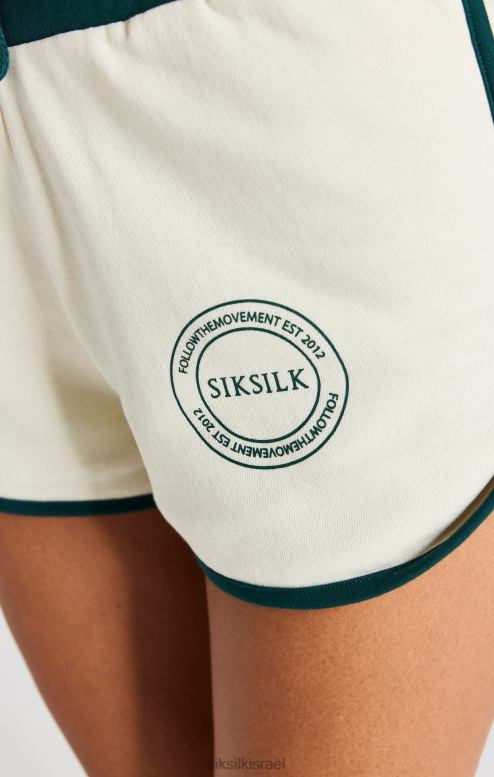 SikSilk נשים ecru ראנר קצר D2LH2197 לבוש