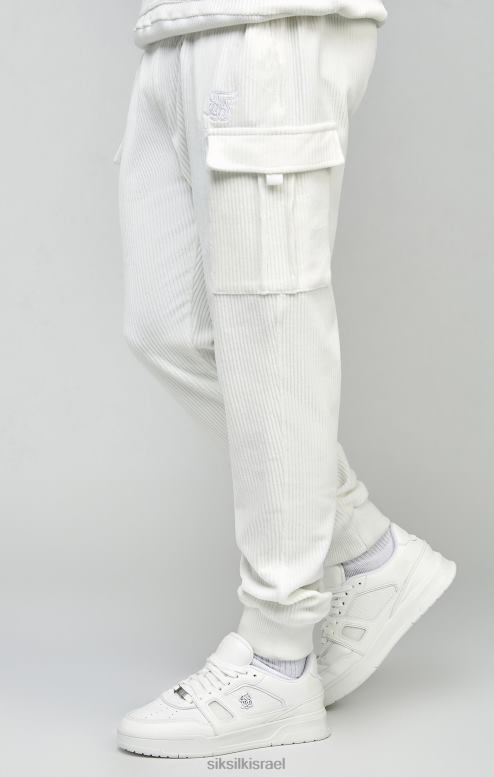 SikSilk גברים ecru קורדרוי מטען D2LH2530 לבוש