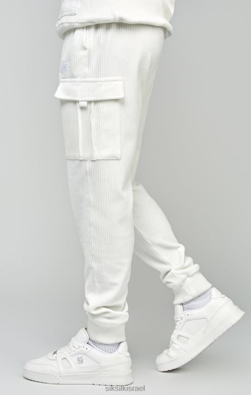 SikSilk גברים ecru קורדרוי מטען D2LH2530 לבוש