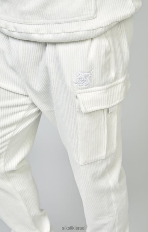 SikSilk גברים ecru קורדרוי מטען D2LH2530 לבוש