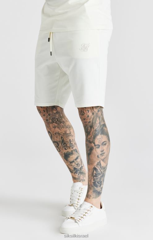 SikSilk גברים ecru טק טייפ קצר D2LH2606 לבוש