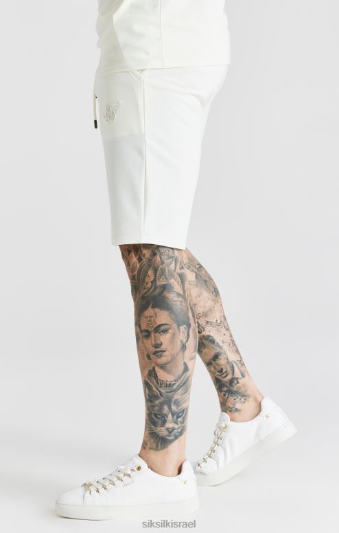 SikSilk גברים ecru טק טייפ קצר D2LH2606 לבוש