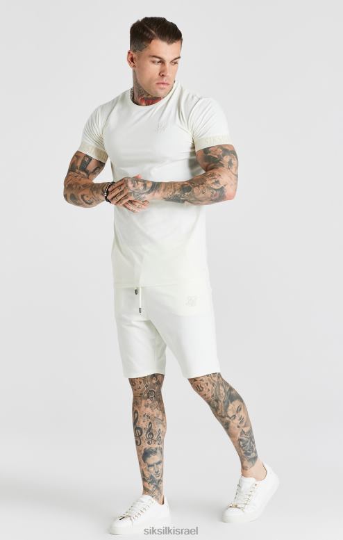 SikSilk גברים ecru טק טייפ קצר D2LH2606 לבוש
