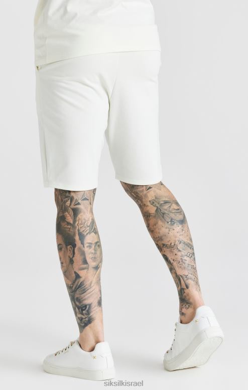 SikSilk גברים ecru טק טייפ קצר D2LH2606 לבוש