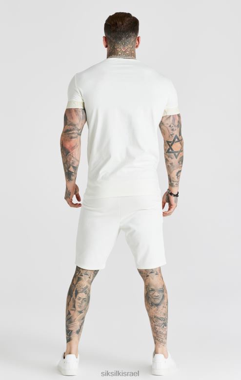 SikSilk גברים ecru טק טייפ קצר D2LH2606 לבוש