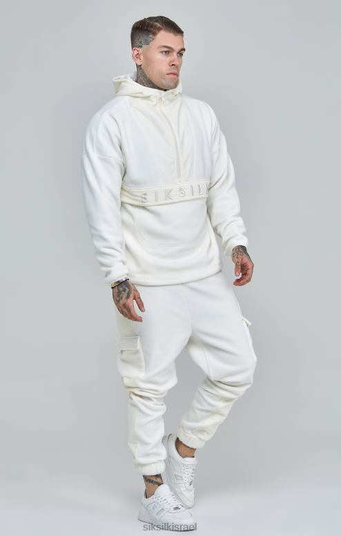 SikSilk גברים ecru polar flee רץ רגוע D2LH2531 לבוש