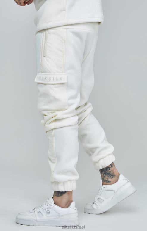 SikSilk גברים ecru polar flee רץ רגוע D2LH2531 לבוש