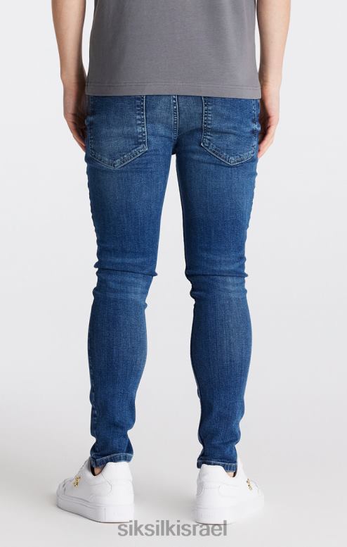 SikSilk בנים ג'ינס סקיני ג'ינס חיוני של midstone D2LH2308 לבוש