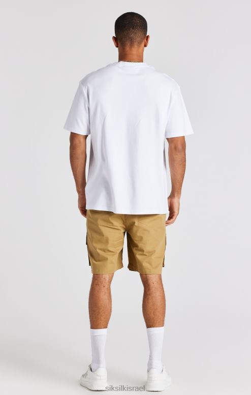 SikSilk גברים tan ripstop cargo short D2LH2585 לבוש