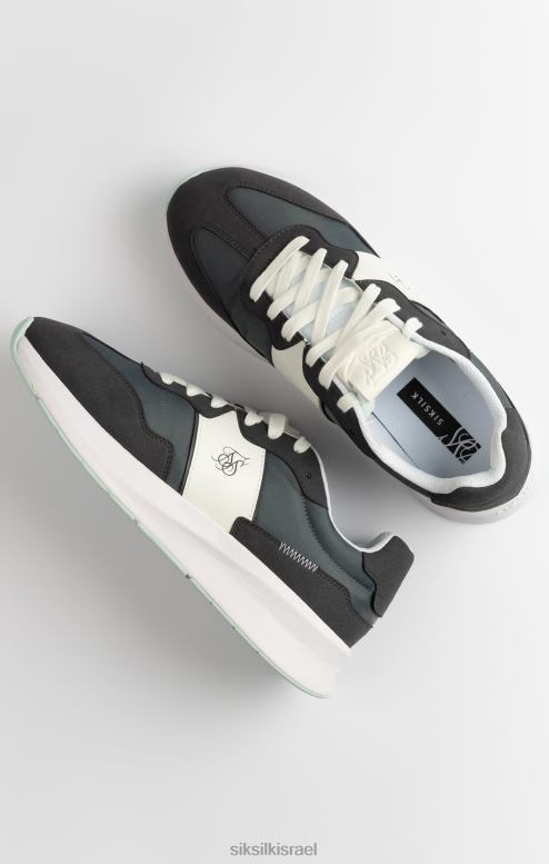 SikSilk גברים רייסר wira שחור D2LH23 הַנעָלָה