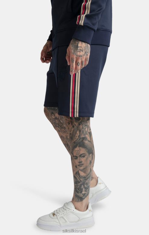 SikSilk x גברים מסי נייבי קצר בגזרה רופפת D2LH2603 לבוש