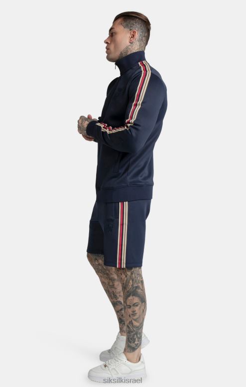 SikSilk x גברים מסי נייבי קצר בגזרה רופפת D2LH2603 לבוש