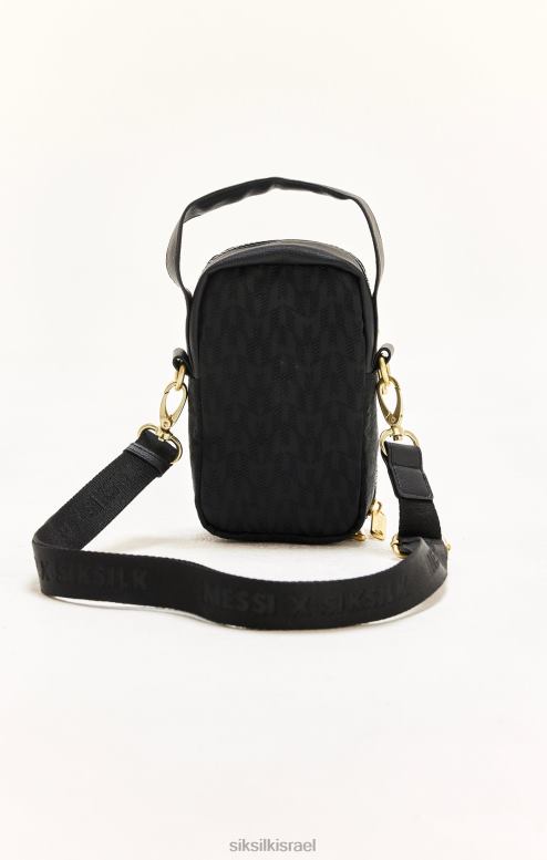 SikSilk x לִשְׁנֵי הַמִינִים נרתיק שחור של מסי D2LH2620 תיק