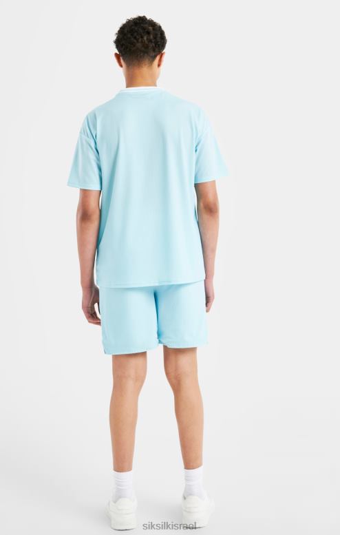 SikSilk x בנים מכנסיים קצרים עם לוגו של Messi - כחול D2LH2313 לבוש